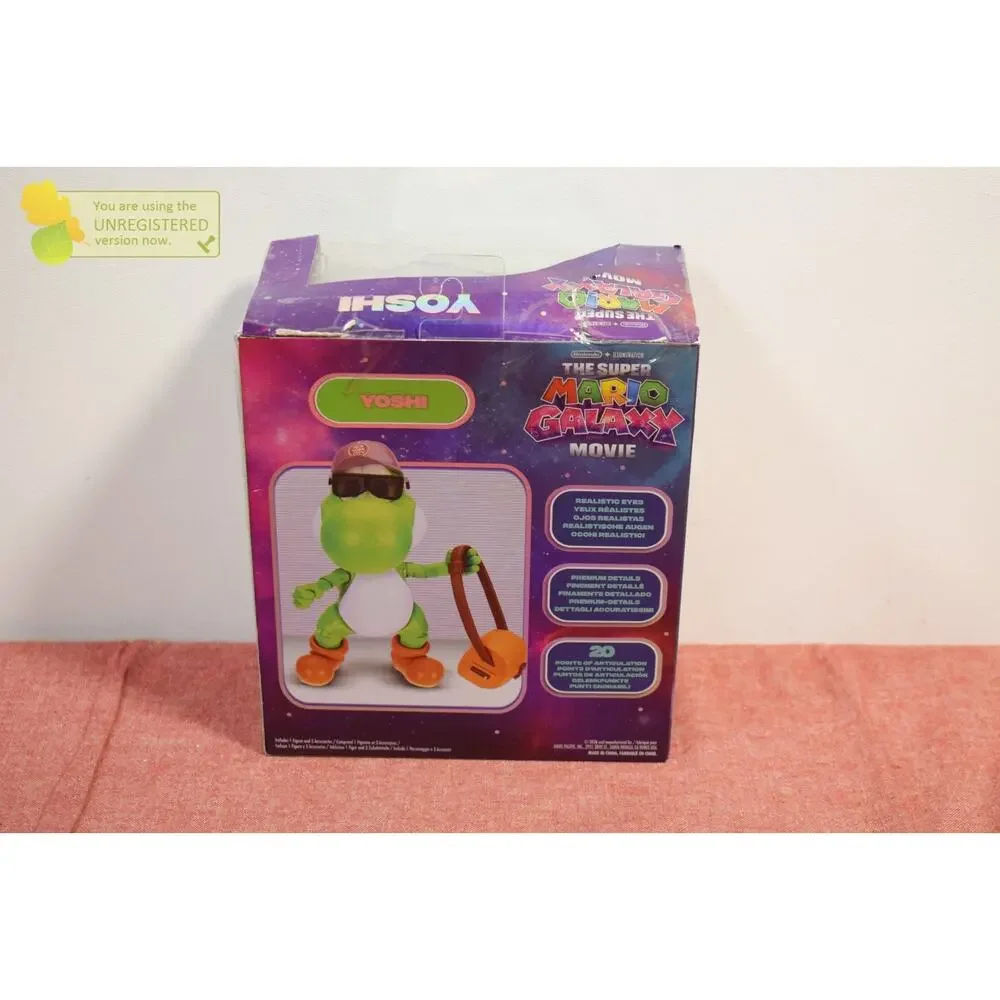 The Super Mario Galaxy Movie 5” Yoshi Figure with Hat